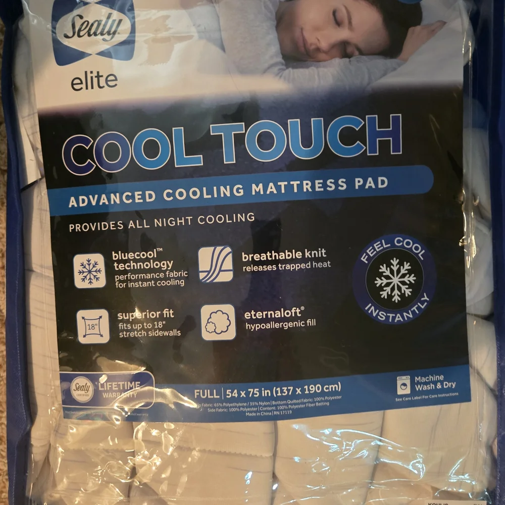 Sealy Cool Touch Mattress Pad